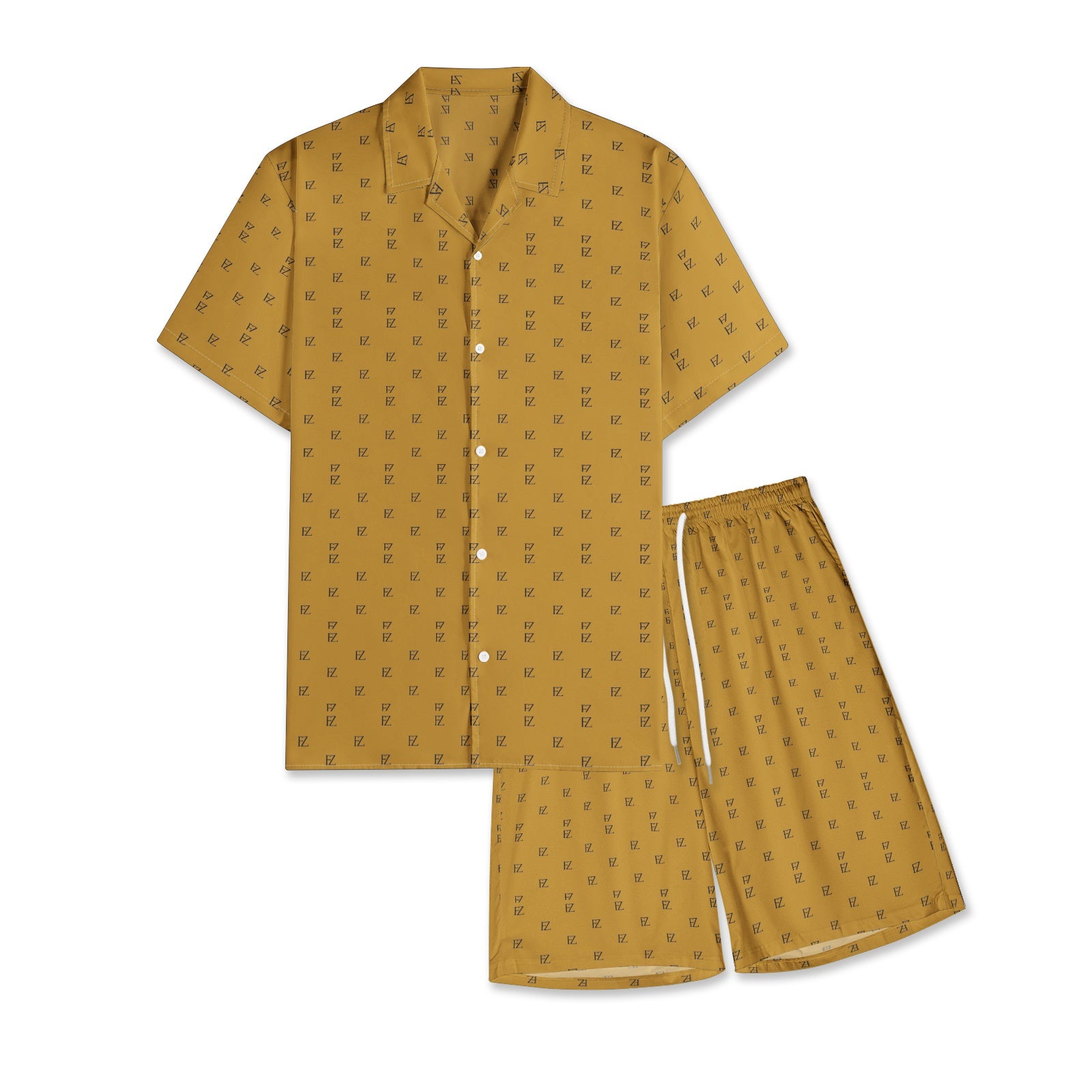 FZ Men's Designer Shorts Suit