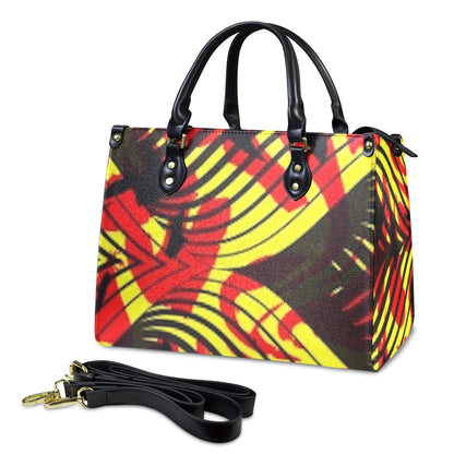 FZ Women's African Print Handbag Custom Women's Handbag-Medium interestprint