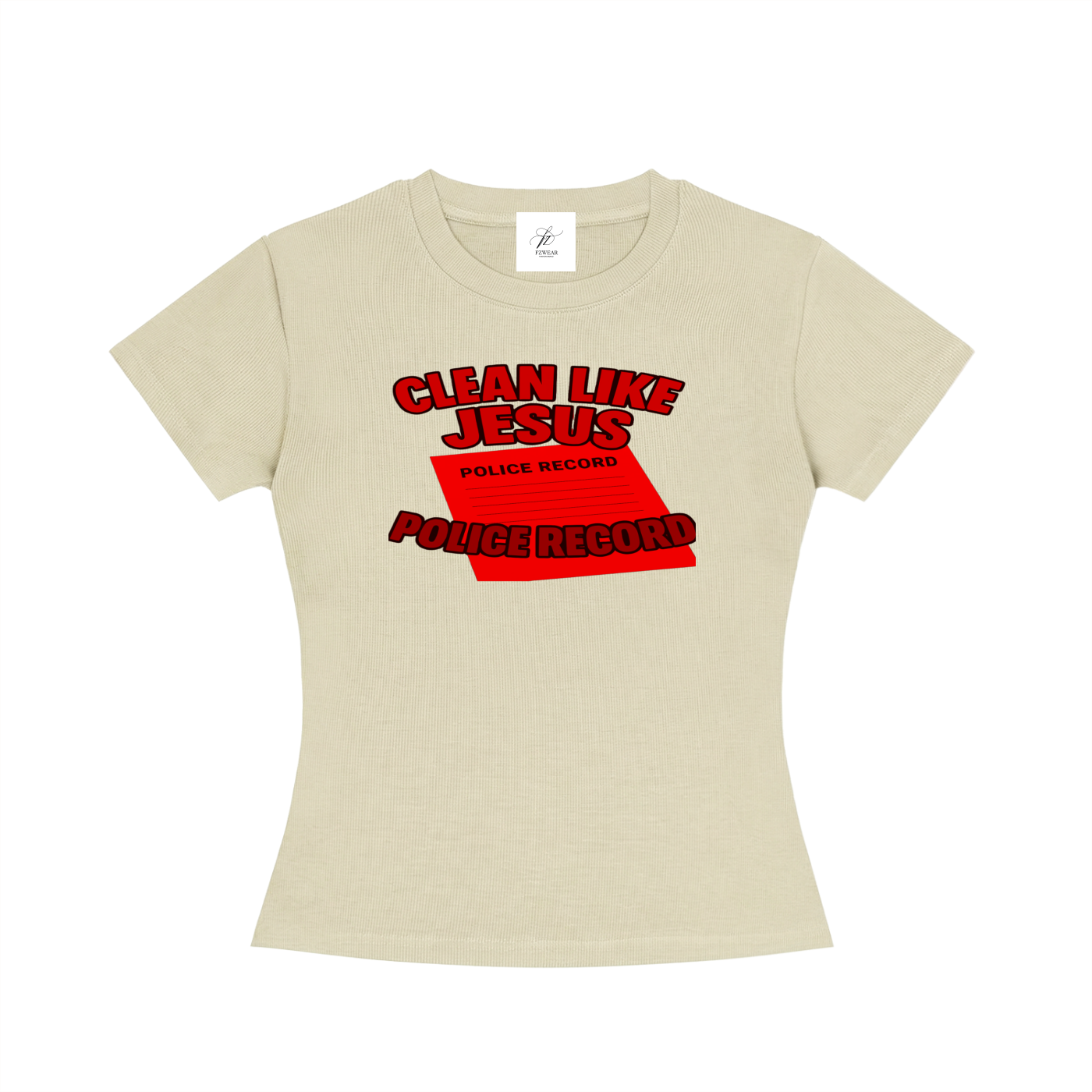 FZ Women's Slim Fit Crewneck Tee