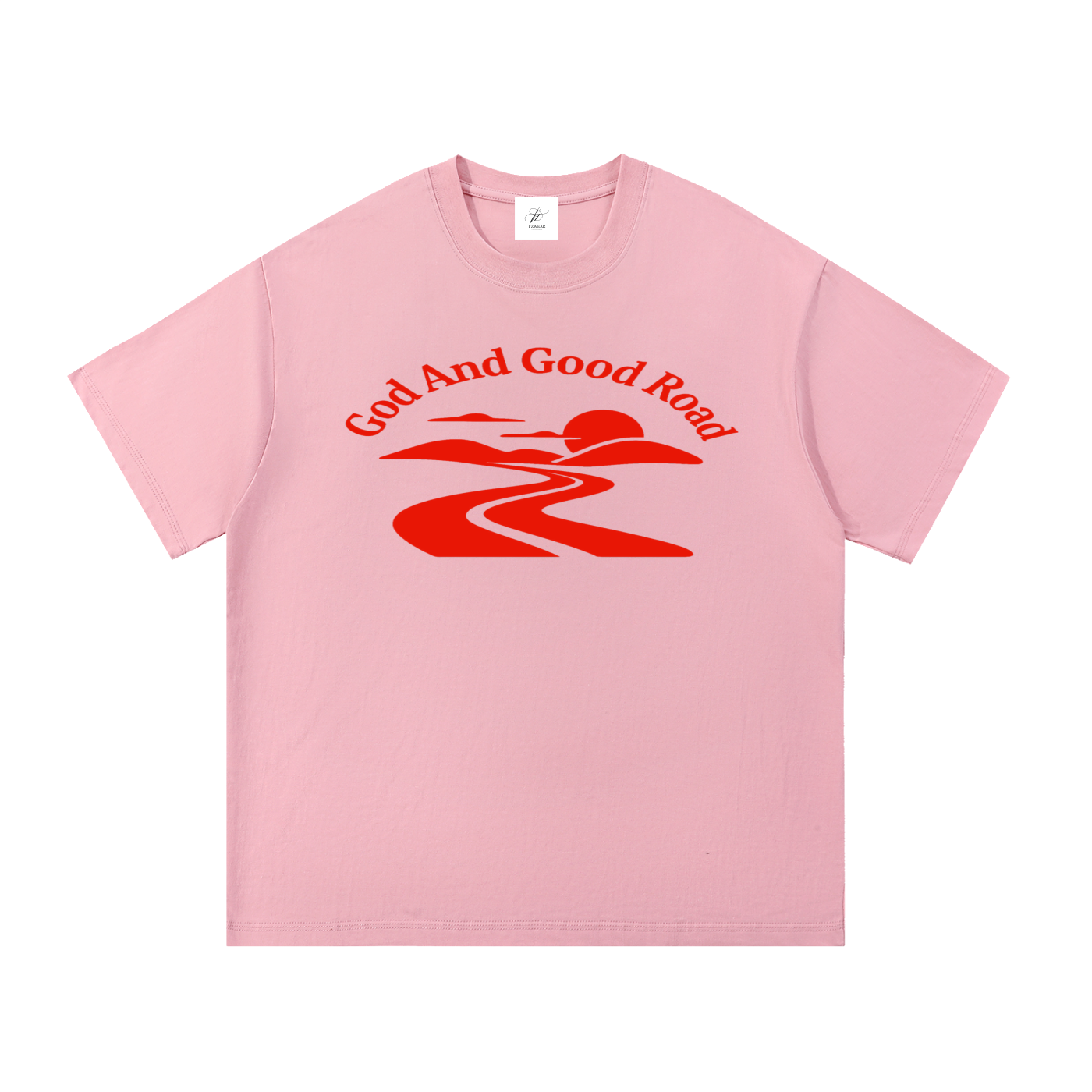 FZ Unisex Essential Good Road Cotton Tee