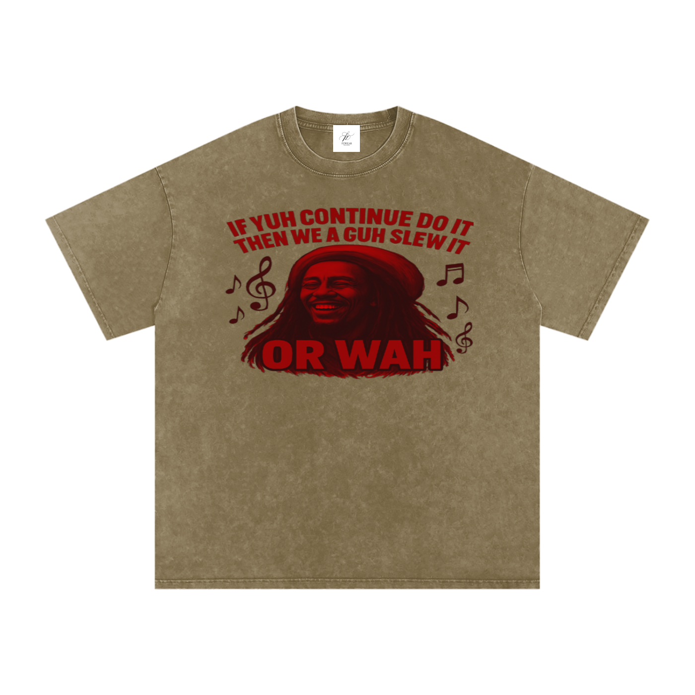 Acid Wash Oversize T-Shirt - 250 GSM