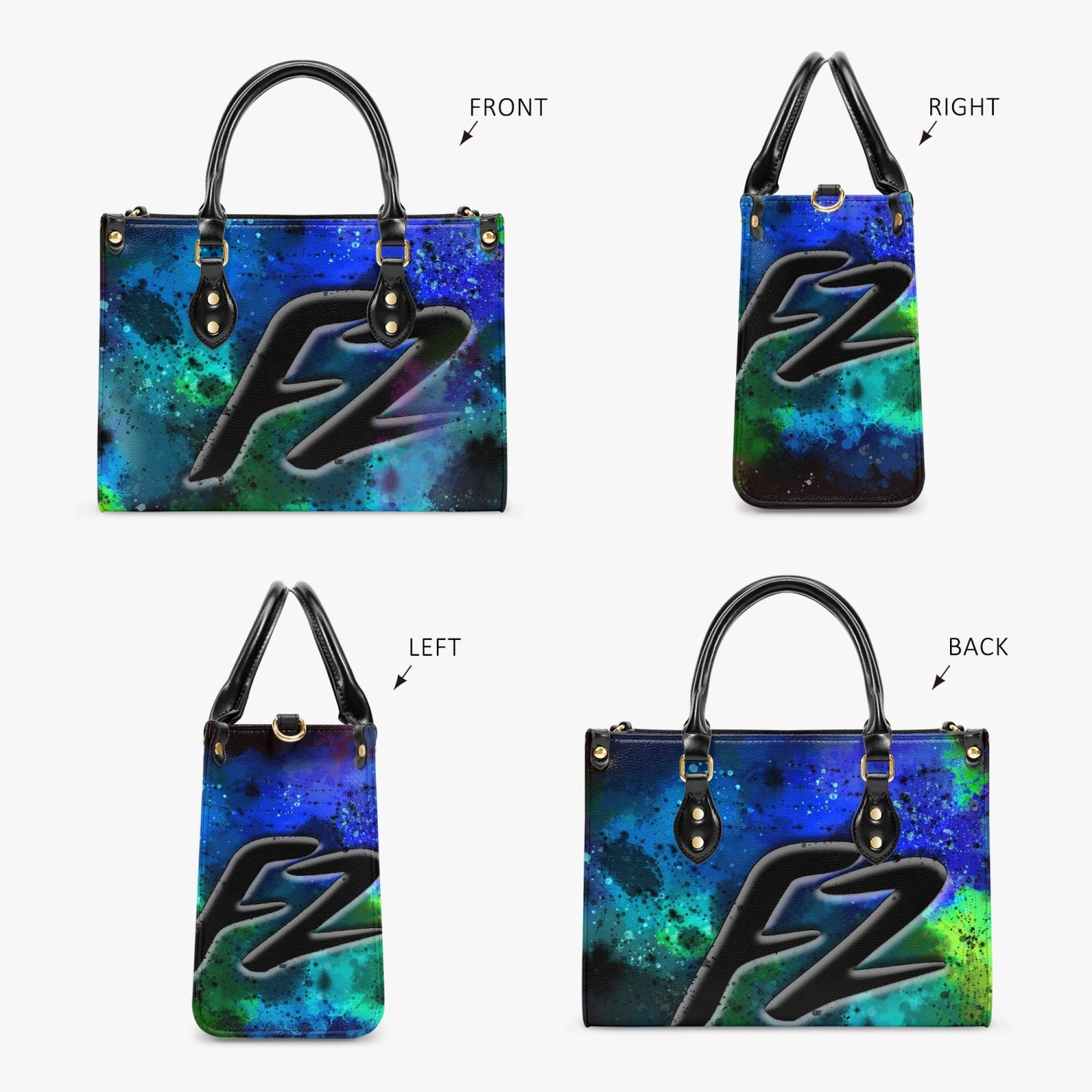 FZ Concise Type Women's Tote Bag JetPrint