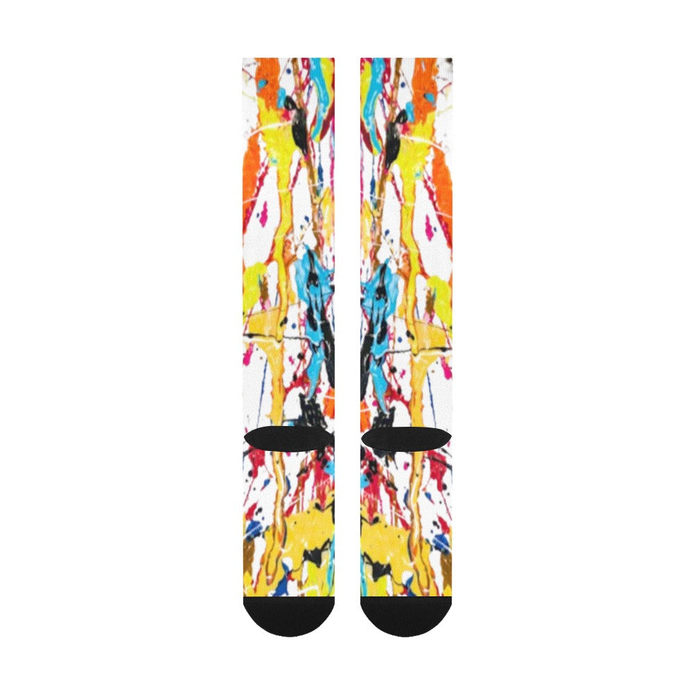 FZ Unisex Paint Splatter Socks