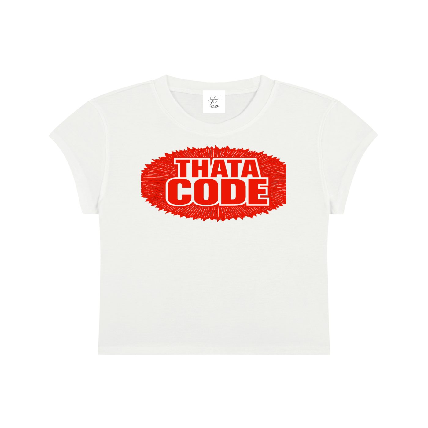 FZ Women's Slim-Fit Cropped Tee