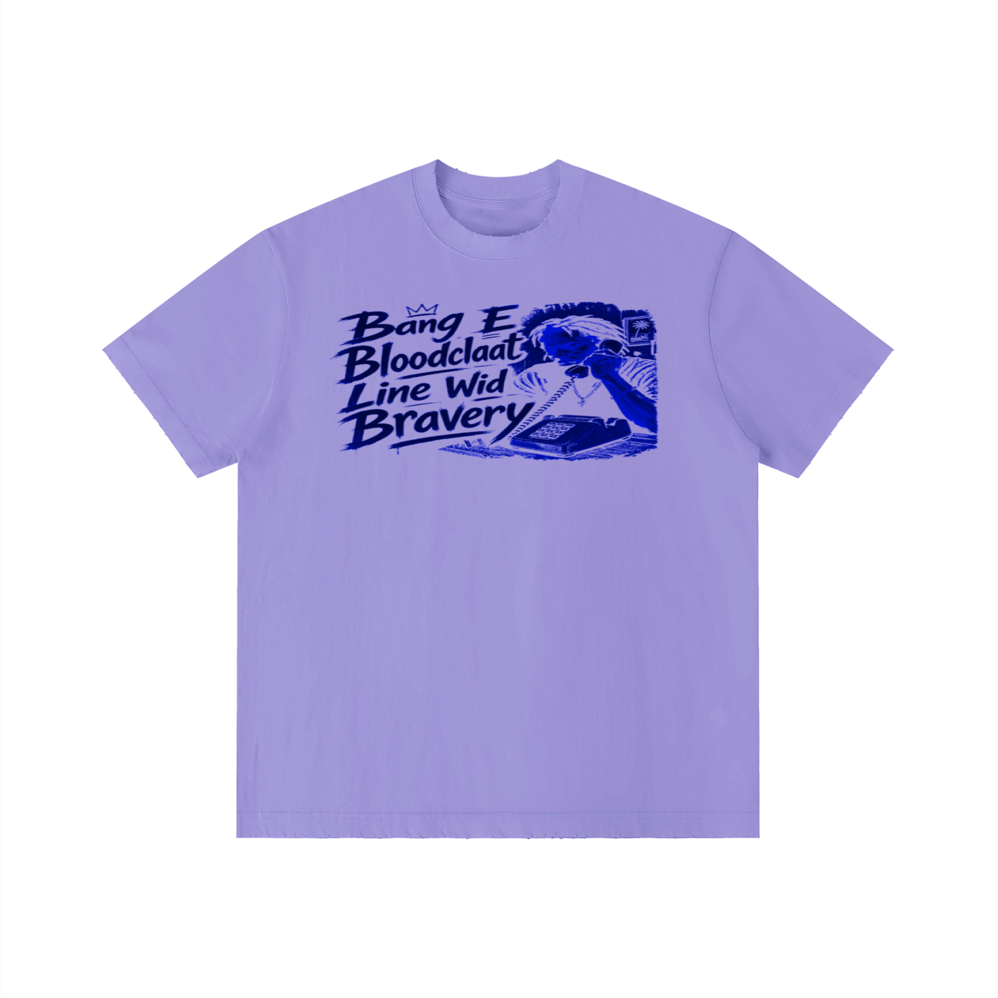 FZ Unisex Vintage Wash Distressed Tee