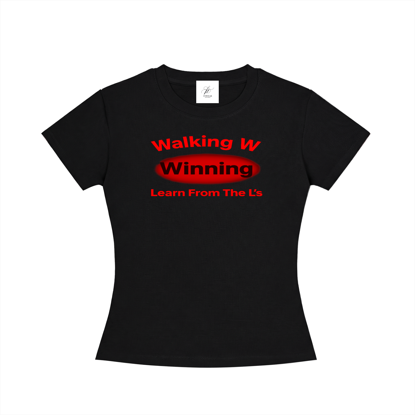 FZ Women's Slim Fit Winning Crewneck Tee