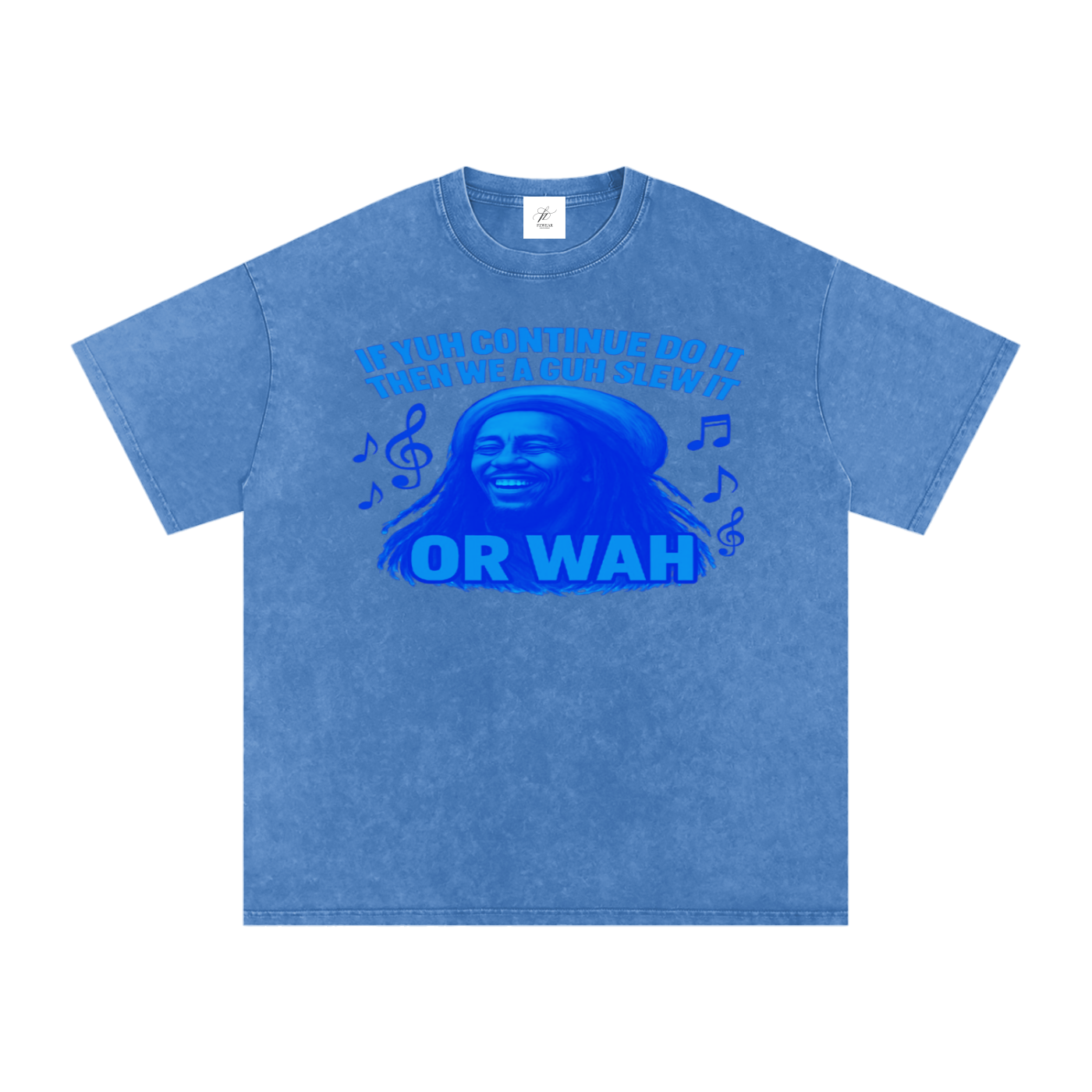 FZ Unisex Acid Wash Oversize Tee