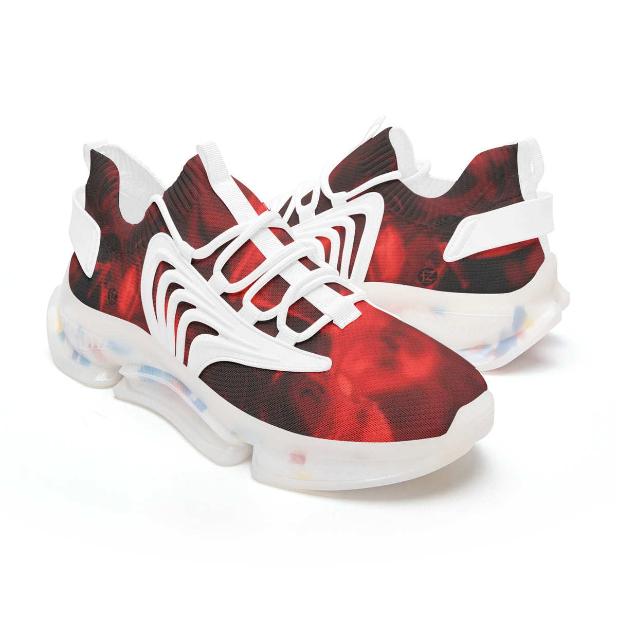 FZ Unisex Low Top Mesh Air Heel React Sneakers