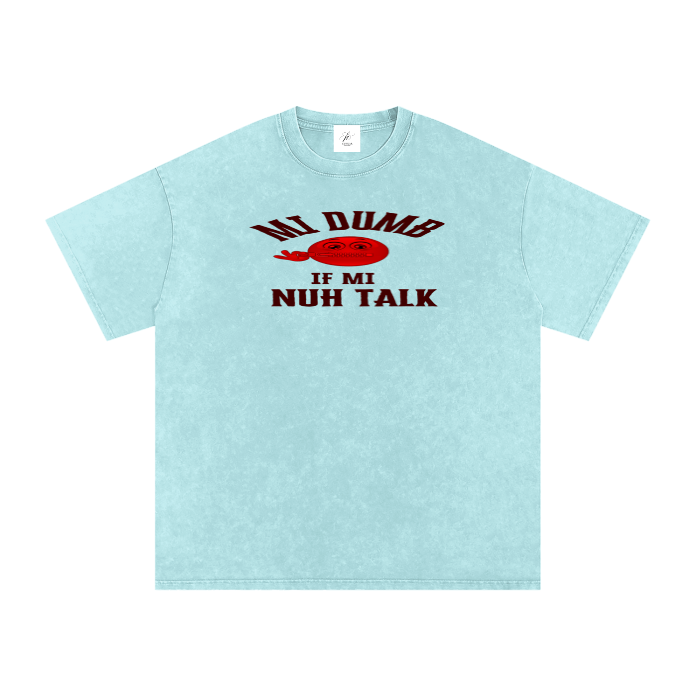 FZ Unisex Acid Wash Oversize Tee