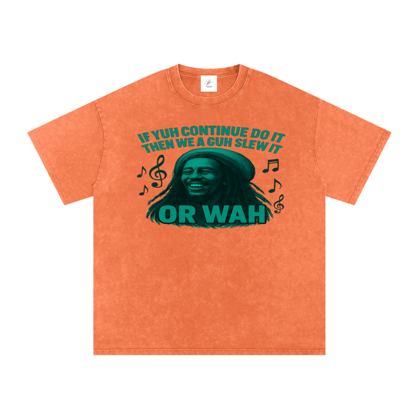 FZ Unisex Acid Wash Oversize Tee