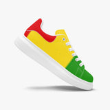 FZ Unisex Rasta Leather Oversized Sneakers - FZwear