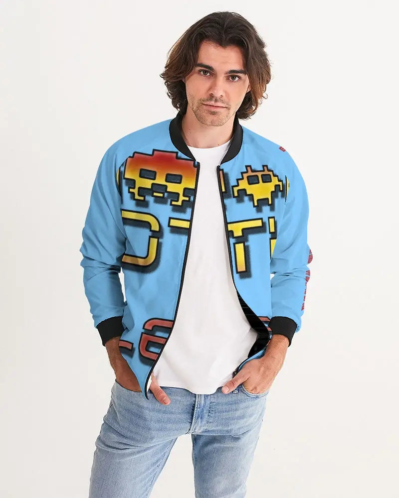 BLUE SKY ZONE Men's Bomber Jacket Kin Custom