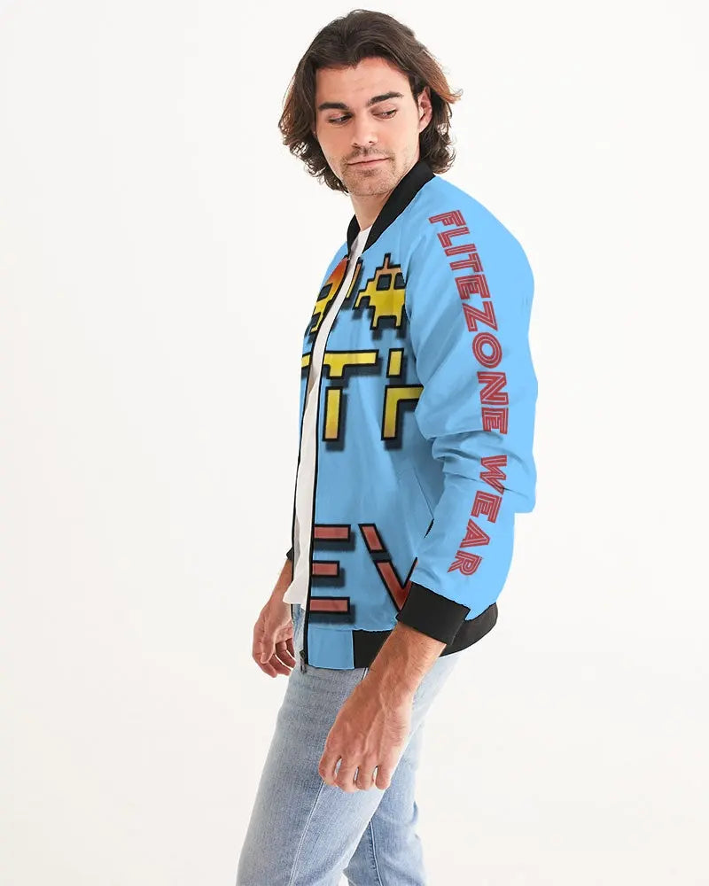 BLUE SKY ZONE Men's Bomber Jacket Kin Custom