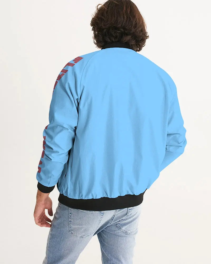 BLUE SKY ZONE Men's Bomber Jacket Kin Custom