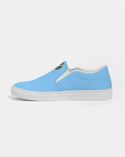 BLUE SKY ZONE Women's Slip-On Canvas Shoe Kin Custom