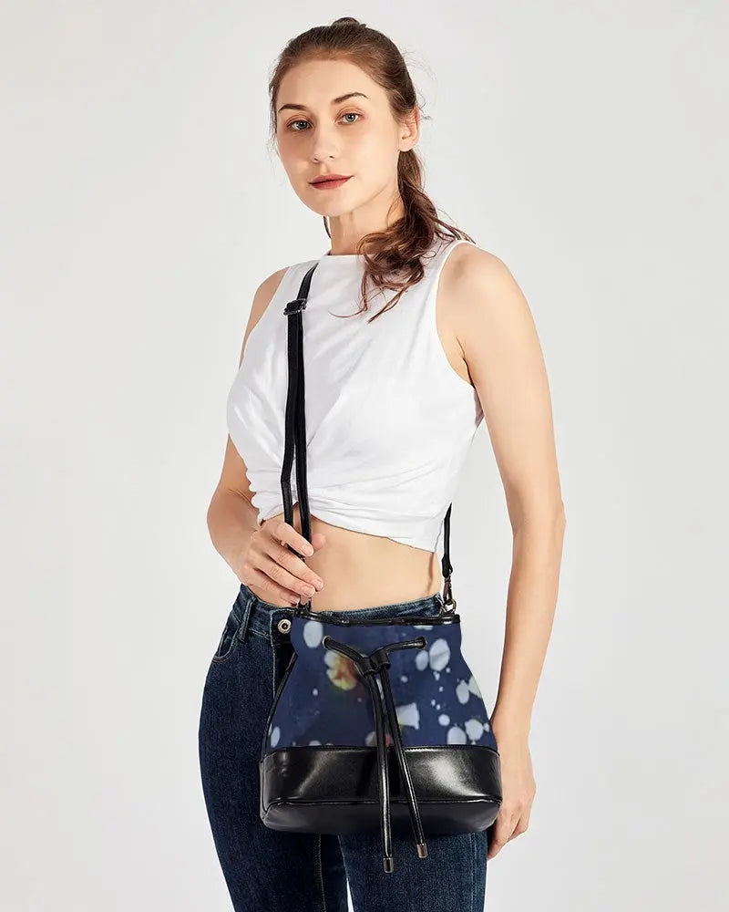 BLUE ZONE Mini Drawstring Bucket Bag FZwear