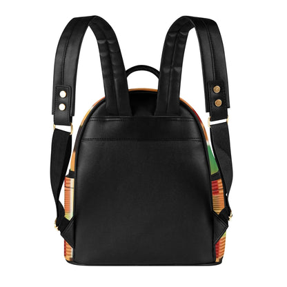 Casual PU Leather Backpack popcustoms