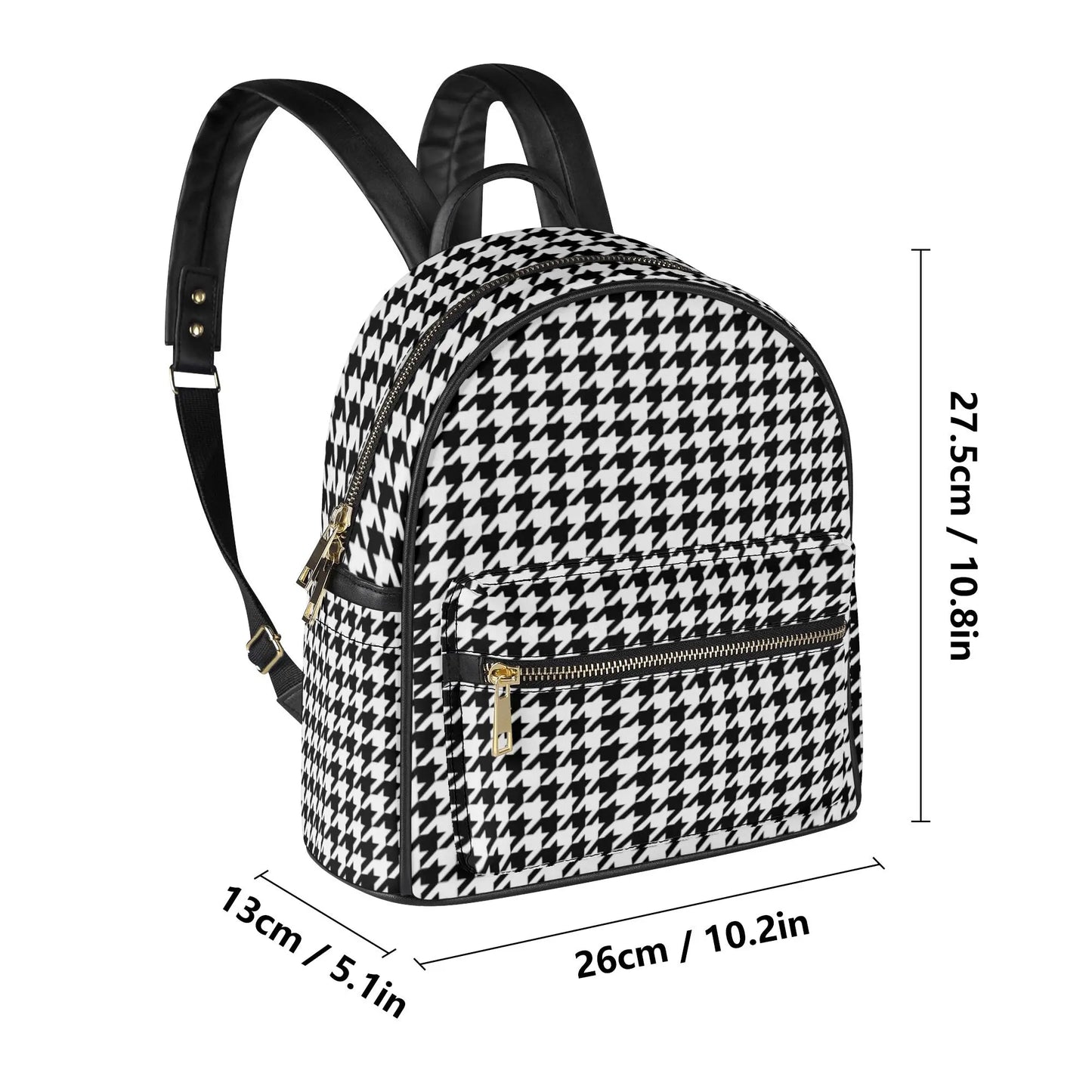 Casual PU Leather Backpack popcustoms