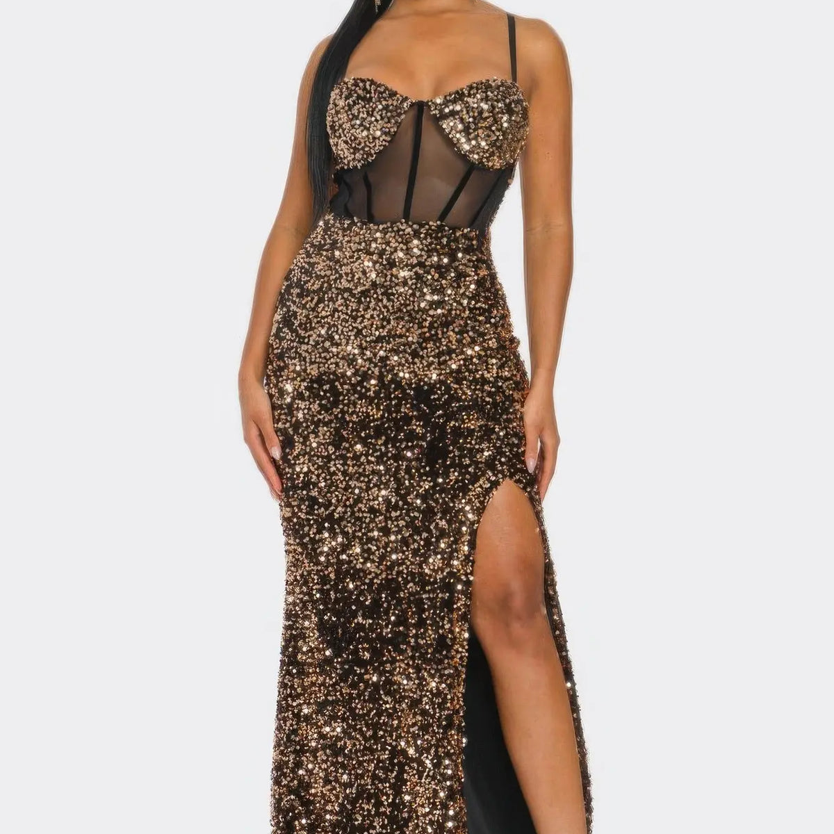cecily lace maxi dress PMAX - SU26 Dresses