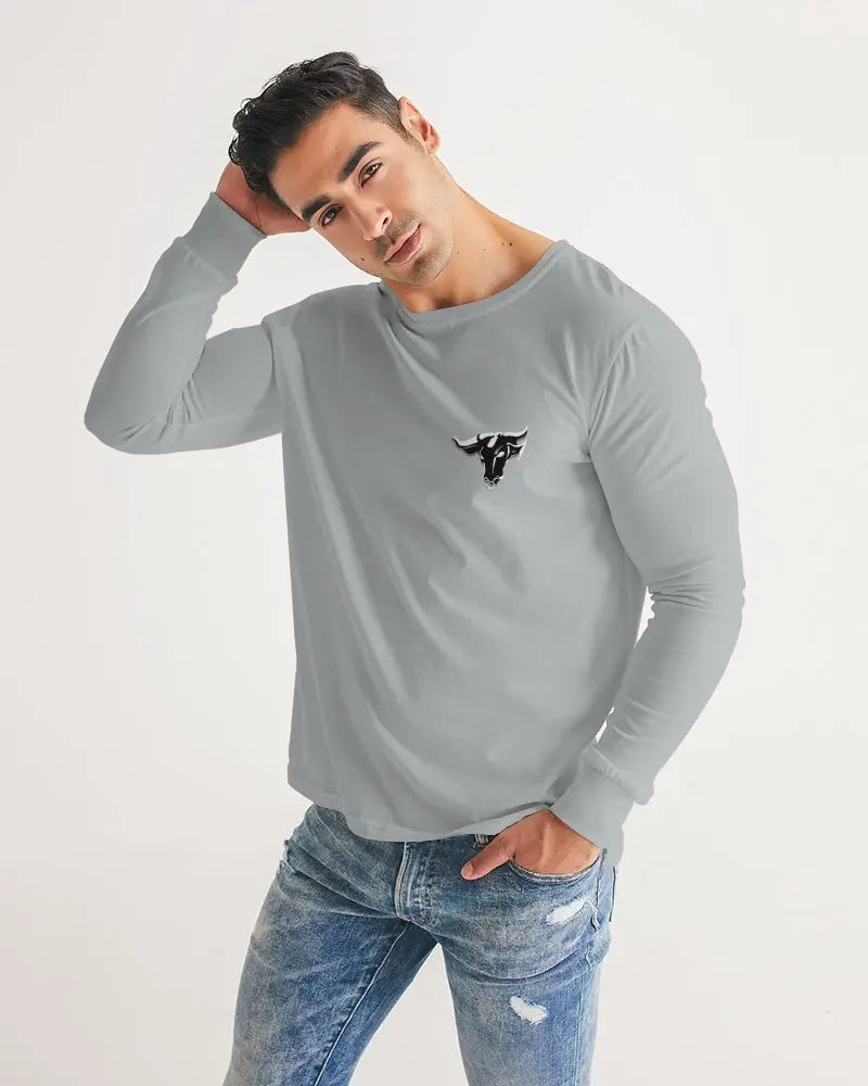 FLYING GREY Men's Long Sleeve Tee Kin Custom