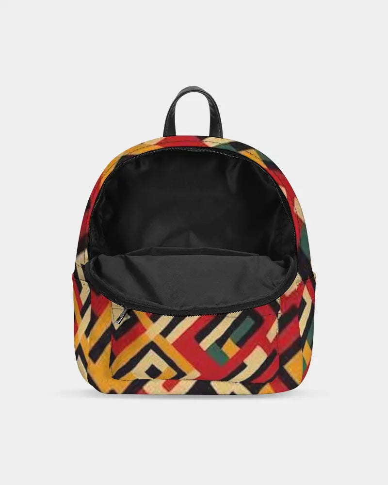 FZ AFRICAN PRINT Mini Canvas Backpack FZwear