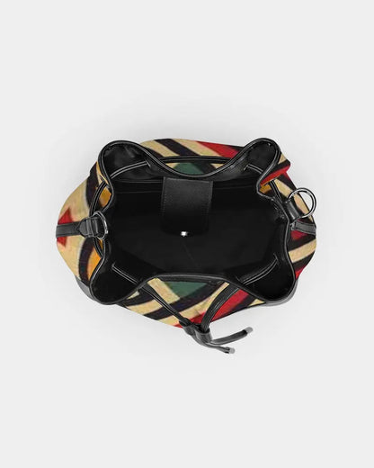 FZ AFRICAN PRINT Mini Drawstring Bucket Bag FZwear