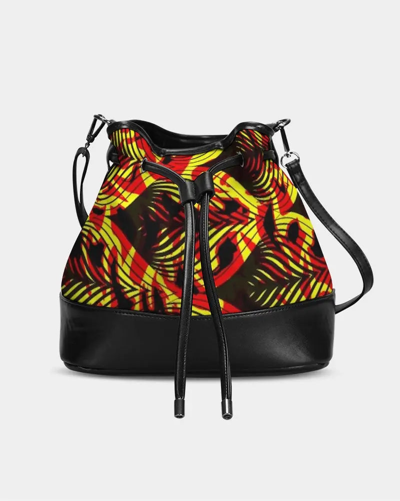 FZ AFRICAN PRINT Mini Drawstring Bucket Bag FZwear