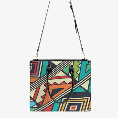 FZ African Print Concise Type Tote Bag FZwear