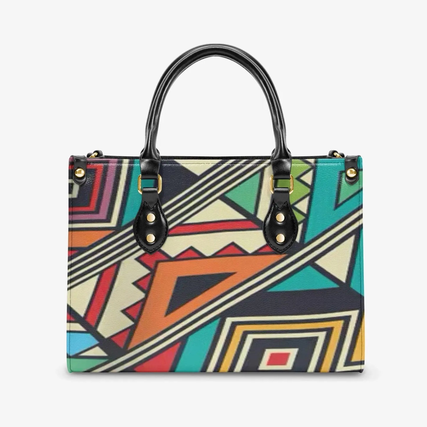 FZ African Print Concise Type Tote Bag FZwear