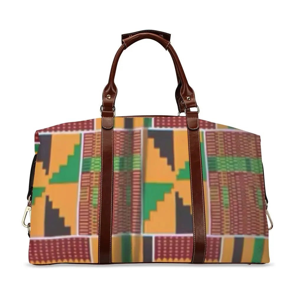 FZ African Print Original Travel Bag Flight Bag(Model 1643) interestprint