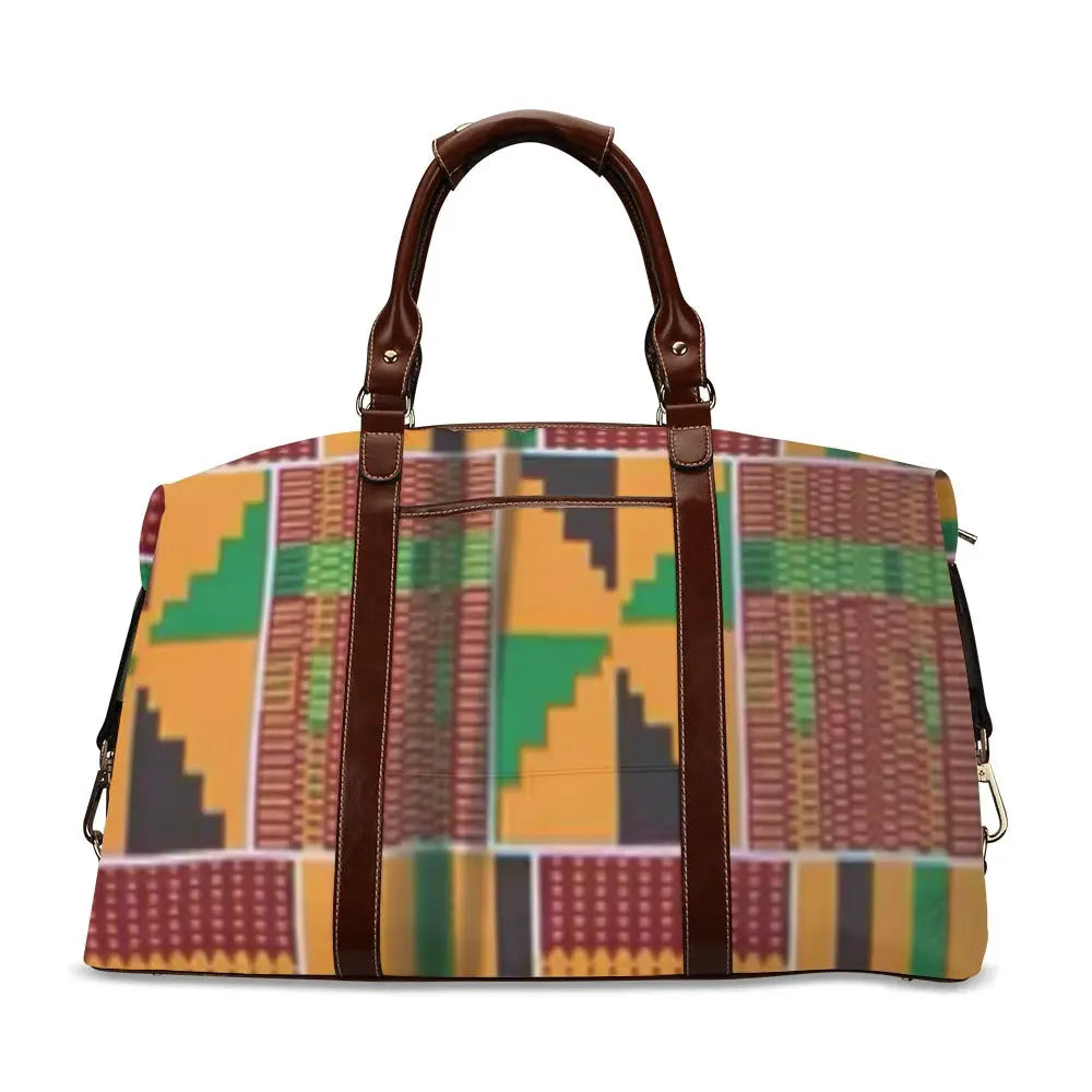 FZ African Print Original Travel Bag Flight Bag(Model 1643) interestprint