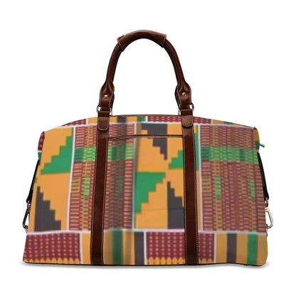 FZ African Print Original Travel Bag Flight Bag(Model 1643) interestprint