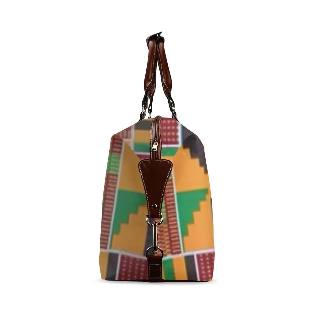 FZ African Print Original Travel Bag Flight Bag(Model 1643) interestprint