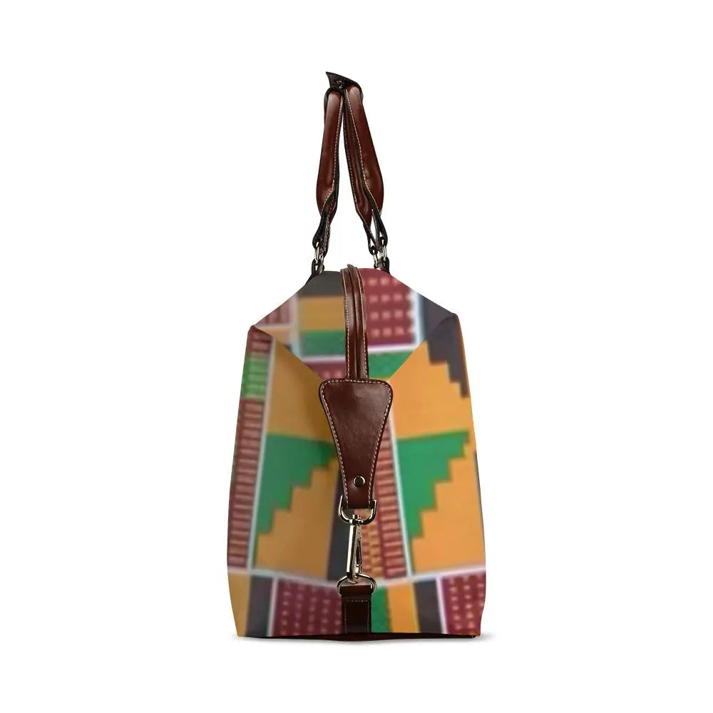 FZ African Print Original Travel Bag Flight Bag(Model 1643) interestprint