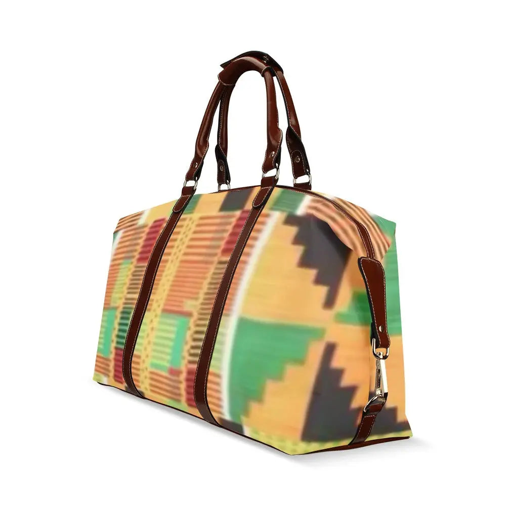 FZ African Print Original Travel Bag Flight Bag(Model 1643) interestprint