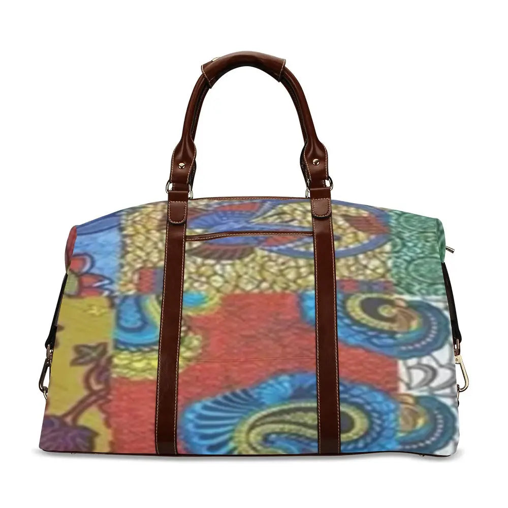 FZ African Print Original Travel Bag Flight Bag(Model 1643) interestprint