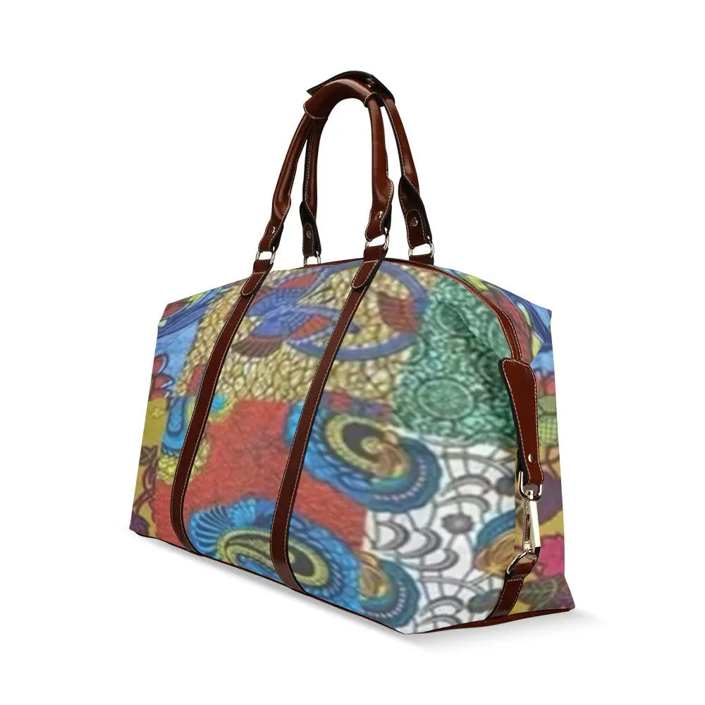 FZ African Print Original Travel Bag Flight Bag(Model 1643) interestprint