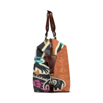 FZ African Print Original Travel Bag Flight Bag(Model 1643) interestprint