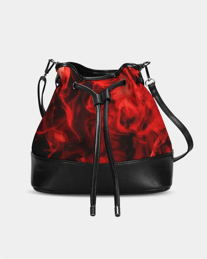 FZ EARTH CRUST Mini Drawstring Bucket Bag FZwear