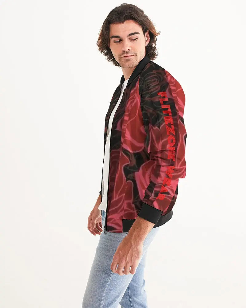 FZ NEW FLOWER PRINT Men's All-Over Print Bomber Jacket FZwear