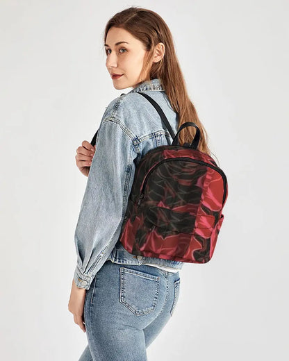 FZ NEW FLOWER PRINT Mini Canvas Backpack FZwear