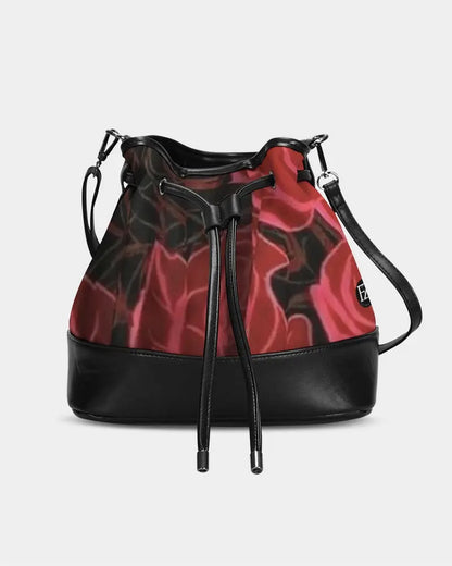 FZ NEW FLOWER PRINT Mini Drawstring Bucket Bag FZwear