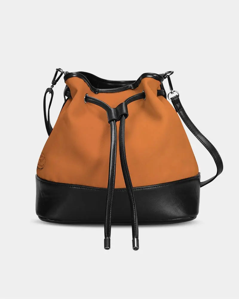 FZ NEW ORANGE Mini Drawstring Bucket Bag FZwear