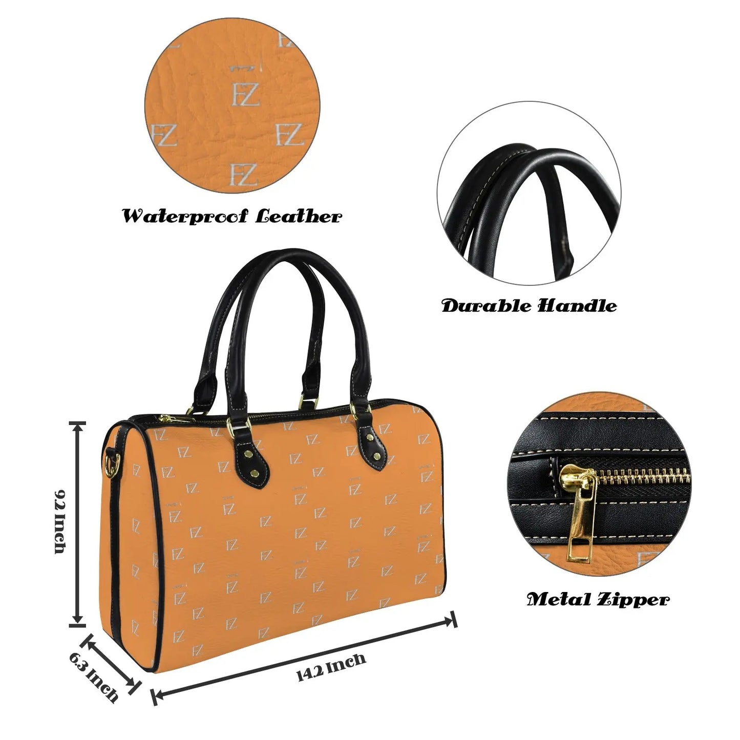 FZ Original PU Handbag interestprint