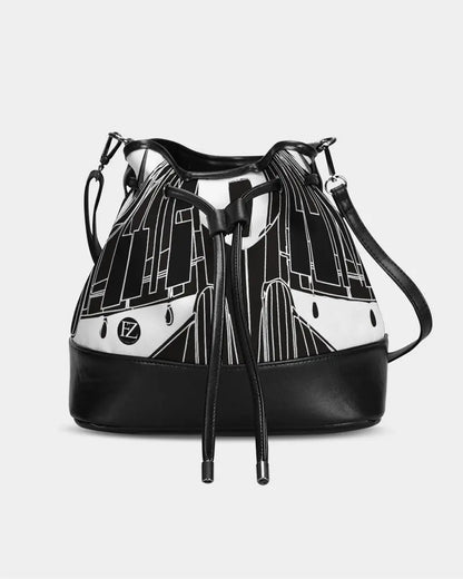 FZ PLANE ZONE Mini Drawstring Bucket Bag FZwear