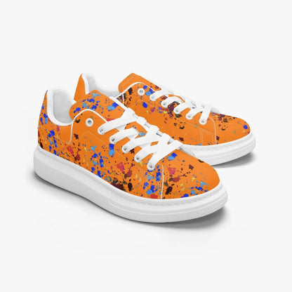 FZ Unisex Leather Oversized Sneakers JetPrint