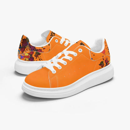 FZ Unisex Leather Oversized Sneakers JetPrint