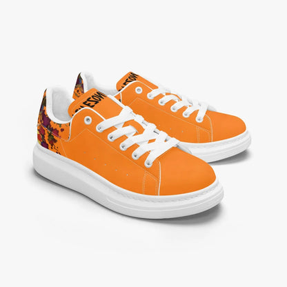 FZ Unisex Leather Oversized Sneakers JetPrint