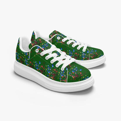 FZ Unisex Leather Oversized Sneakers JetPrint