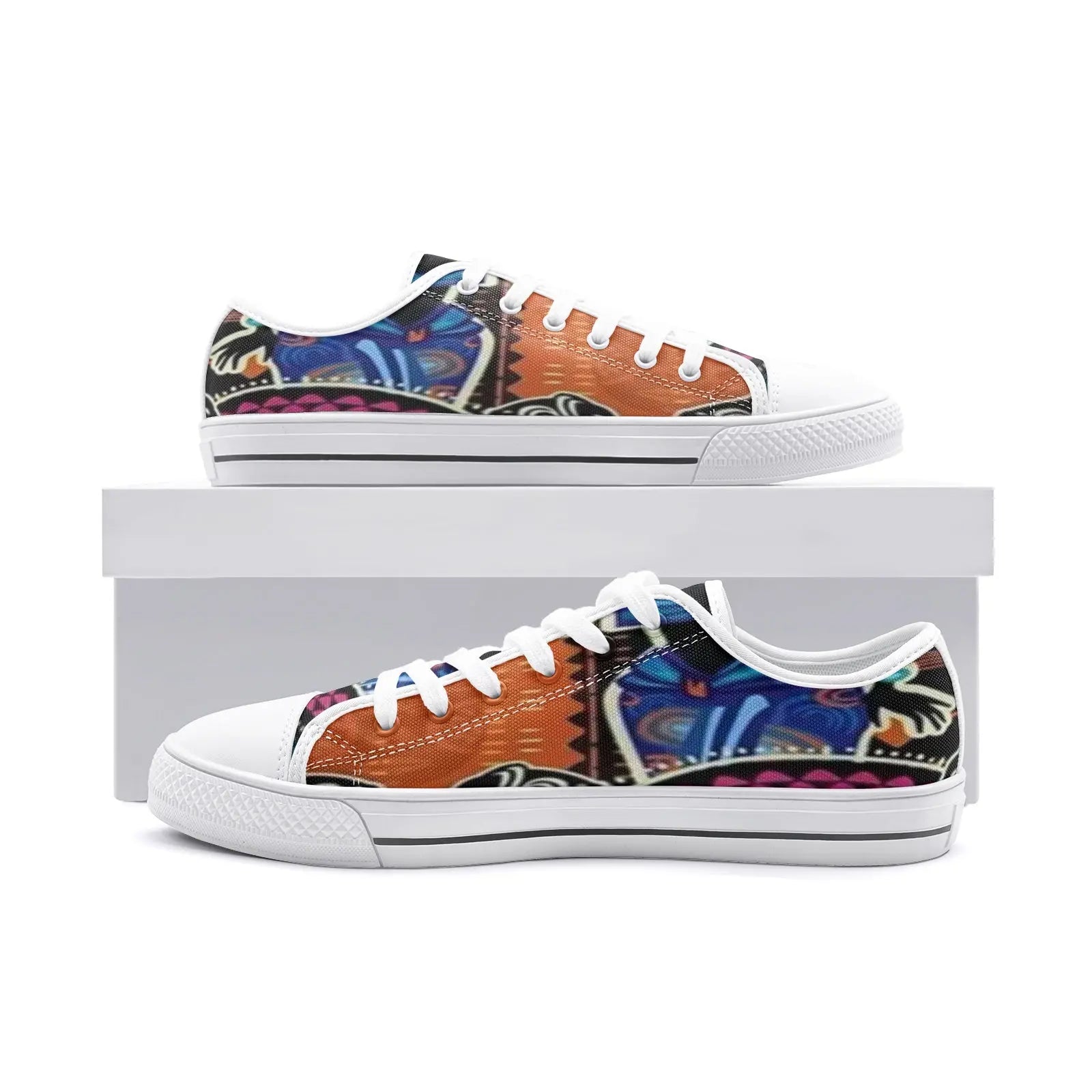 FZ Unisex Low Top Canvas Shoes Printy6